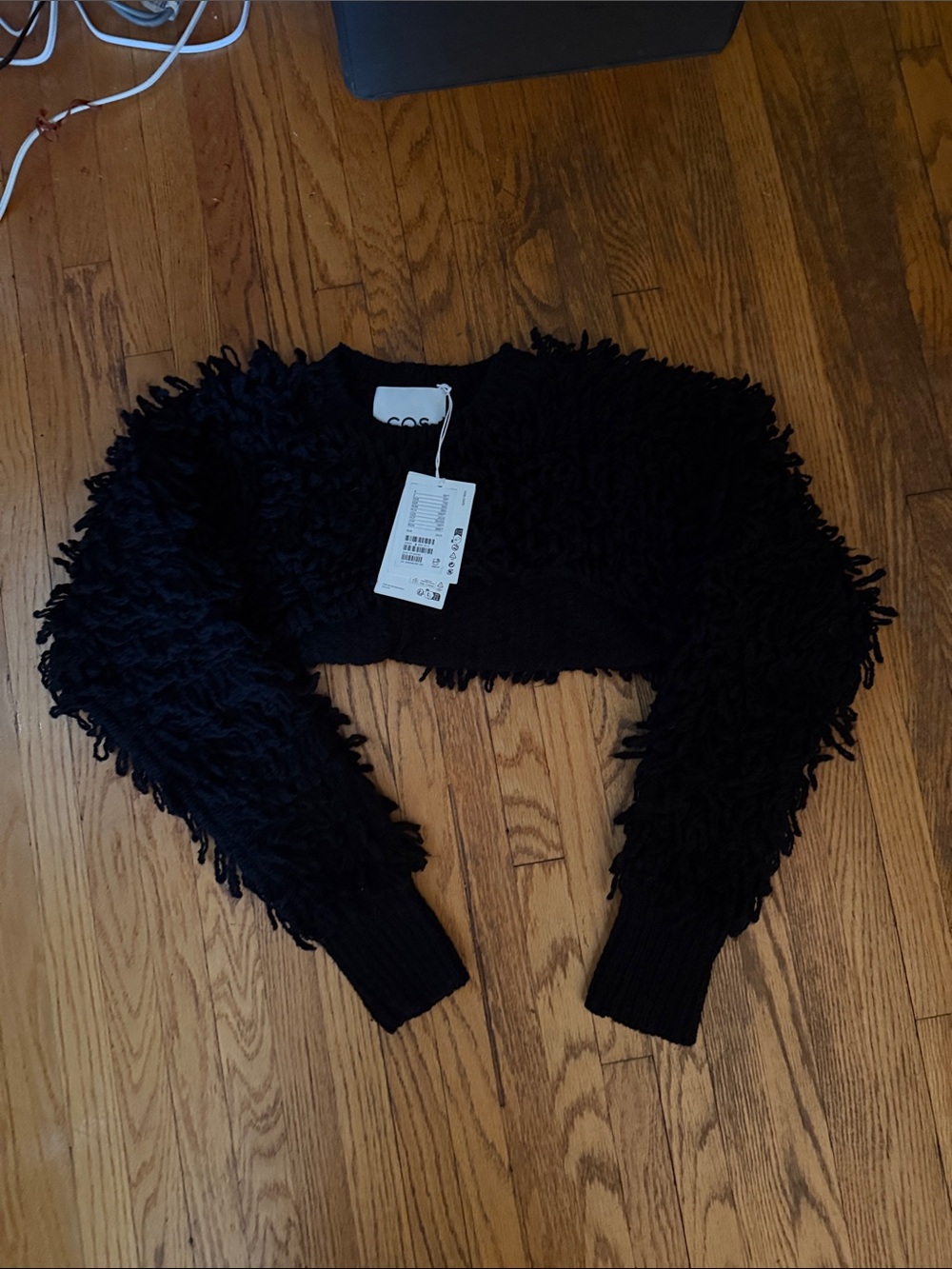 COS Wool Loop-Knit Bolero - Picture 1 of 4
